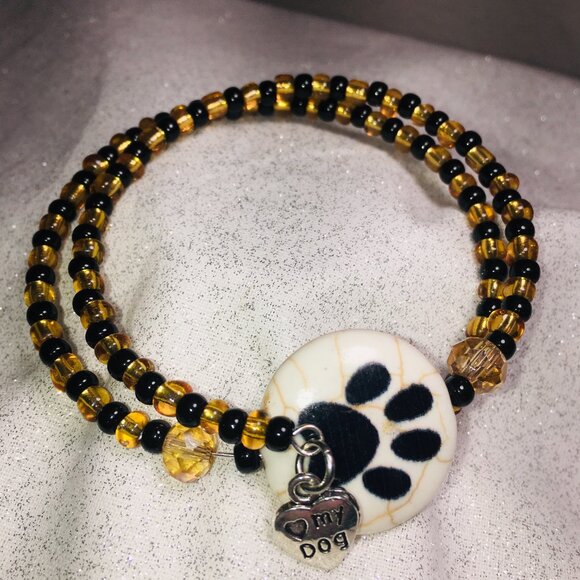 Wire Wrap Bracelet with Charm - Picture 8 of 14